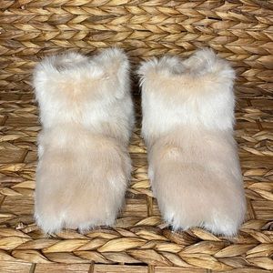 UGG Amary Faux Fur Slipper Booties